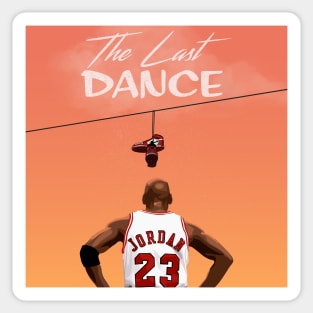 Michael Jordan - The Last Dance Poster Sticker